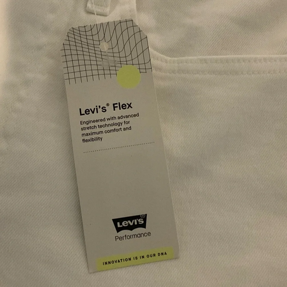 Levi's Men's Straight Jeans in White